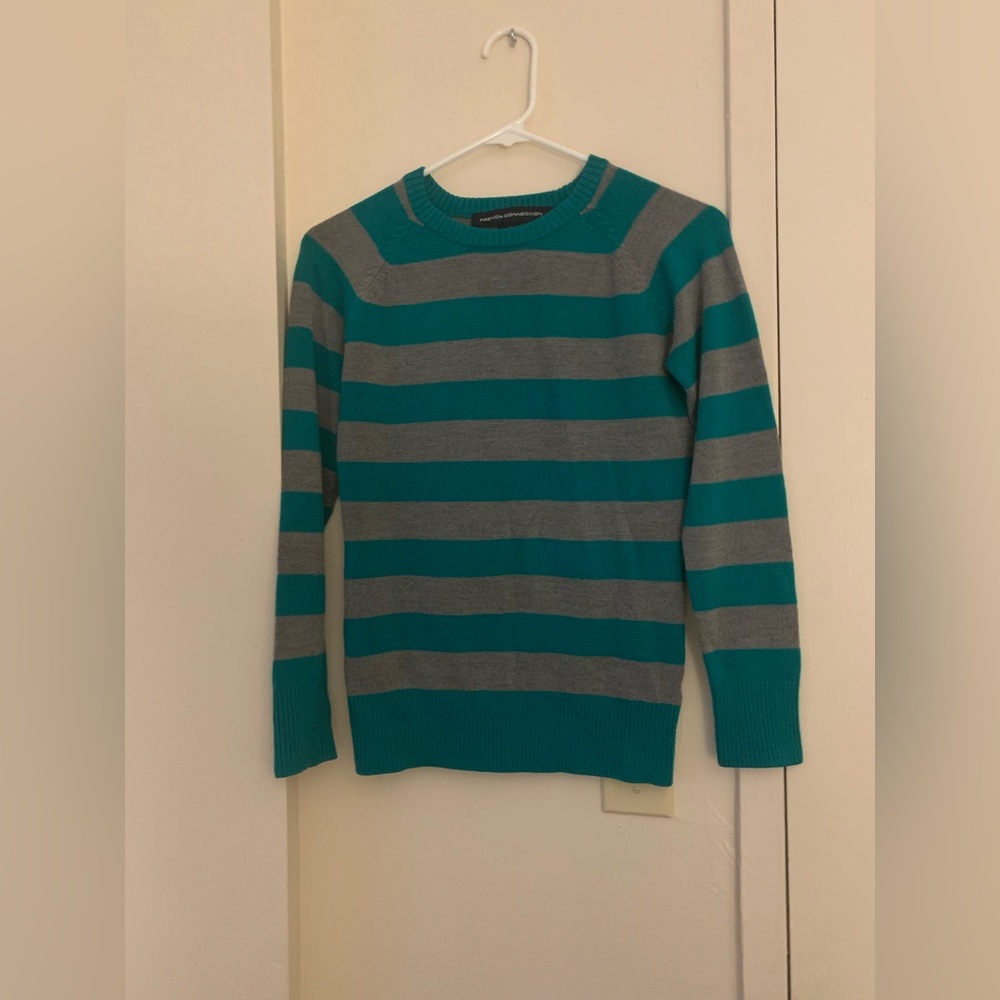 French connection stripes sweater